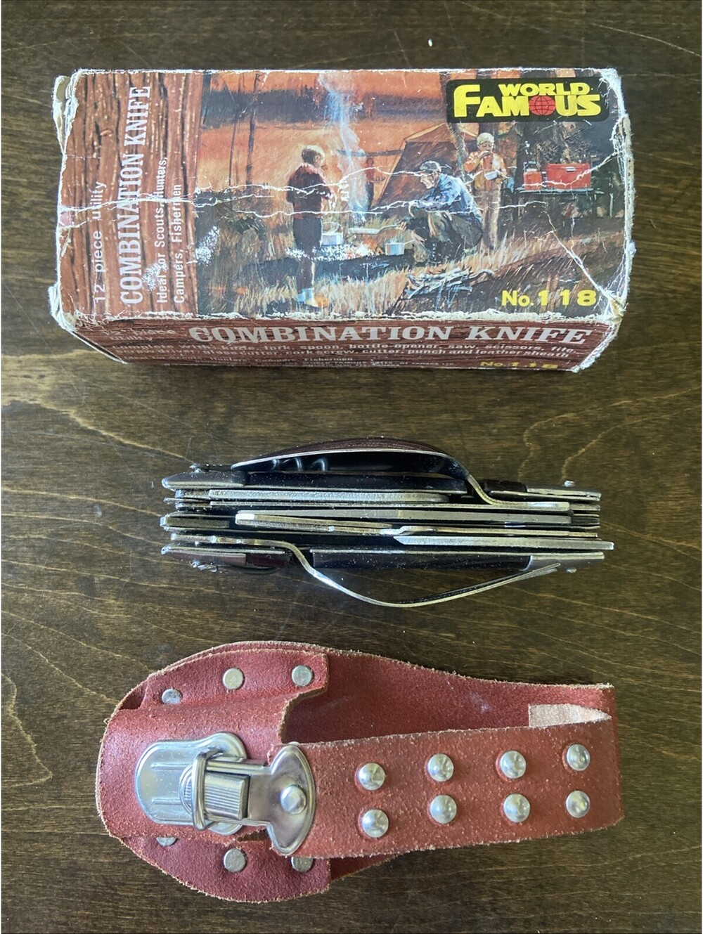 World Famous Combination Knife 12 Piece Utility No. 118